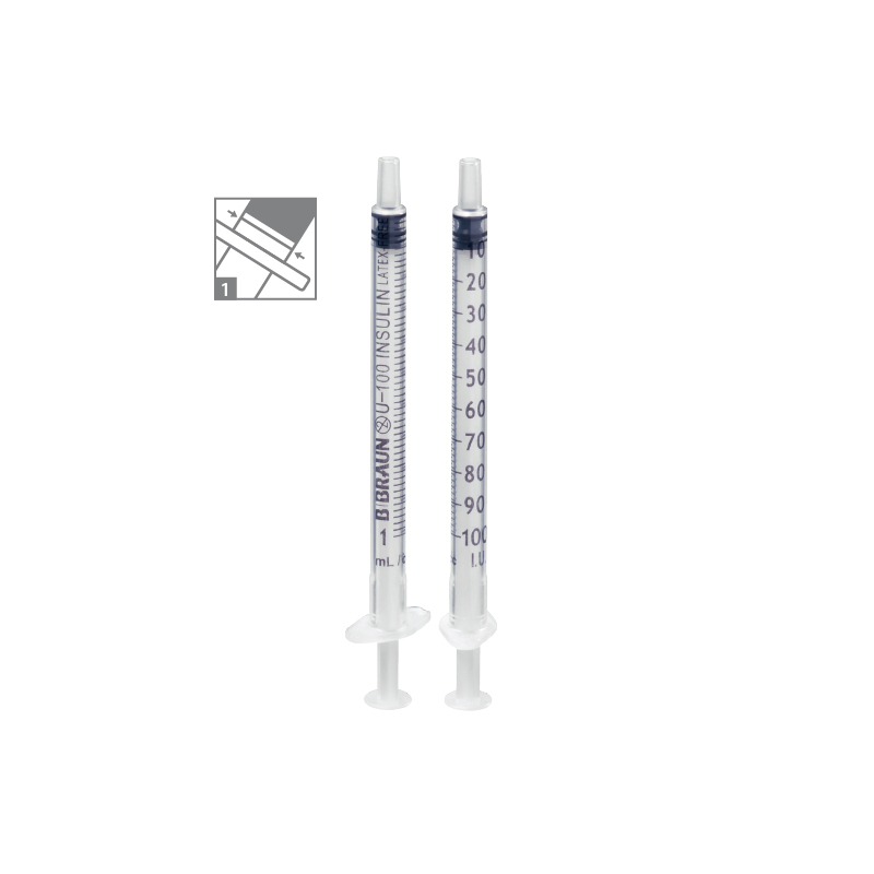 La Jeringa Omnifix® 3 cuerpos Luer para insulina de BBraun es una herramienta diseñada específicamente para la administración
